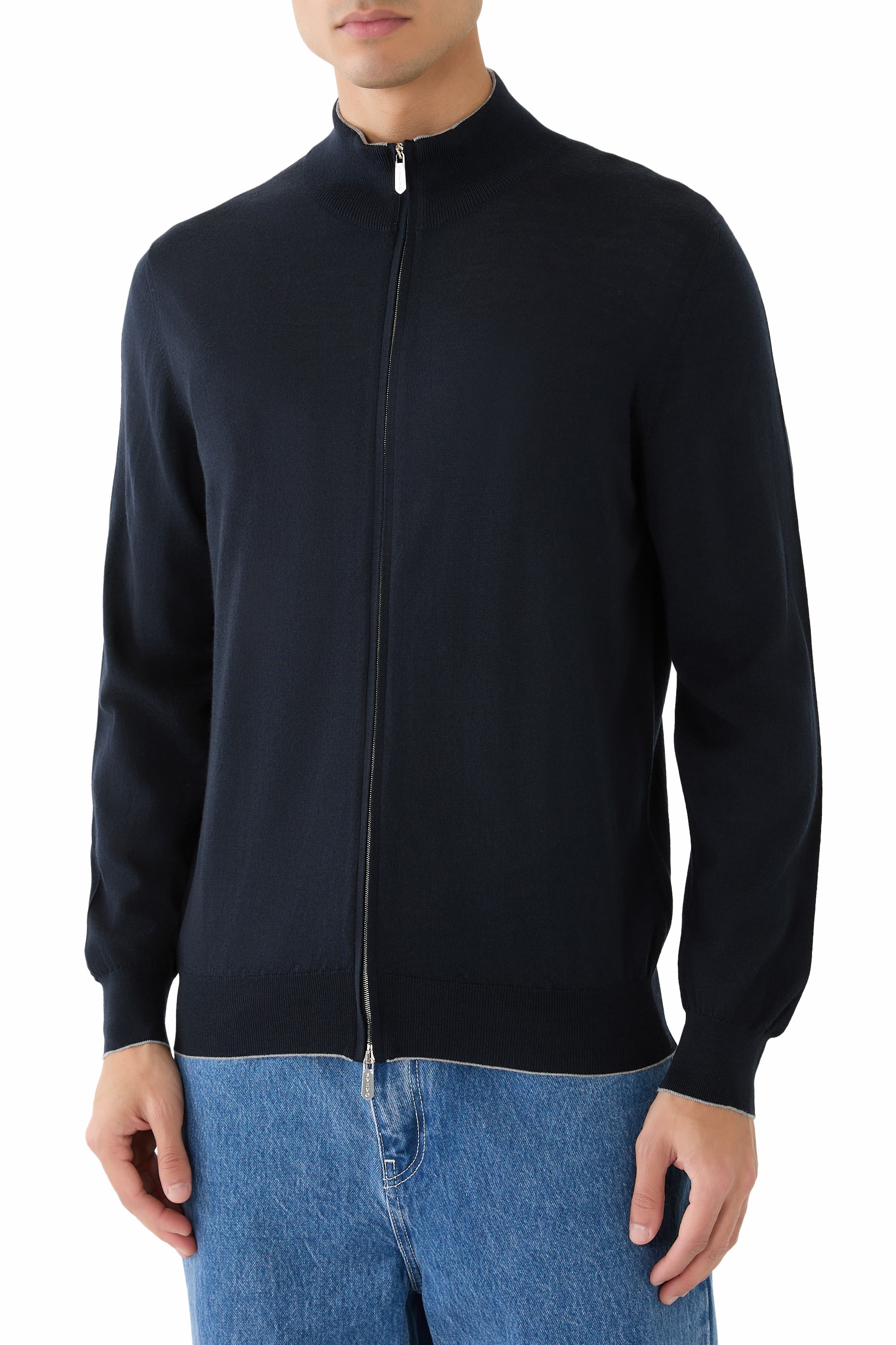 جاكيت بسحاب صوف