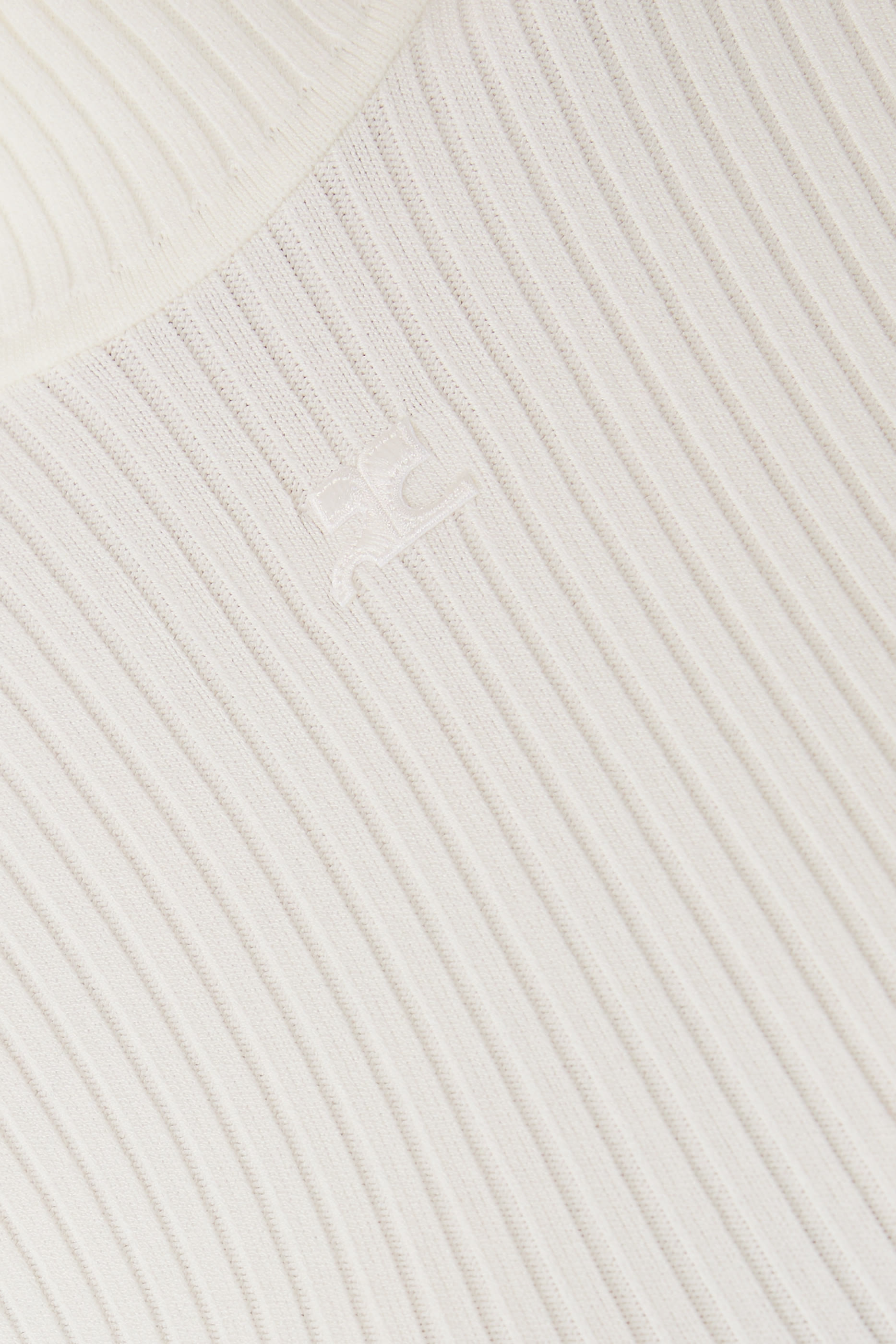 كنزة ري إيديشن نسيج مضلع