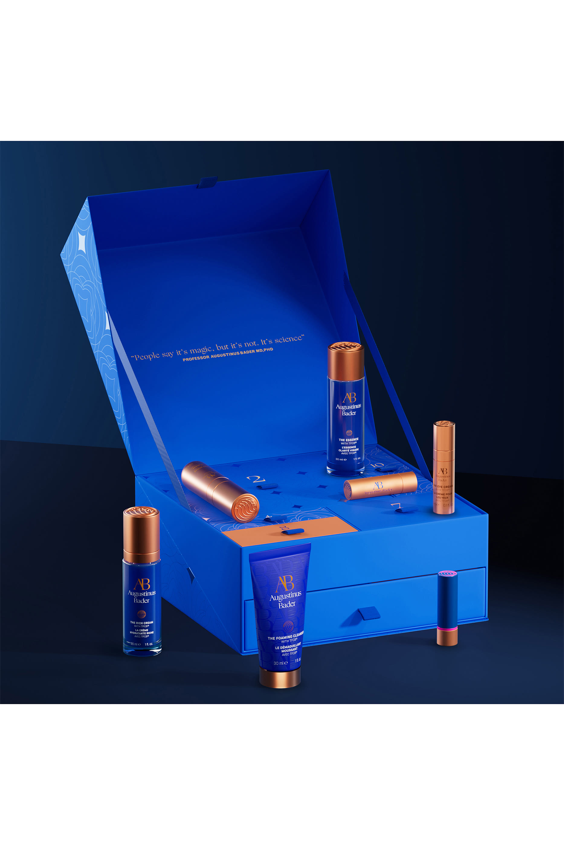 مجموعة مستحضرات أساسية لتوهج البشرة