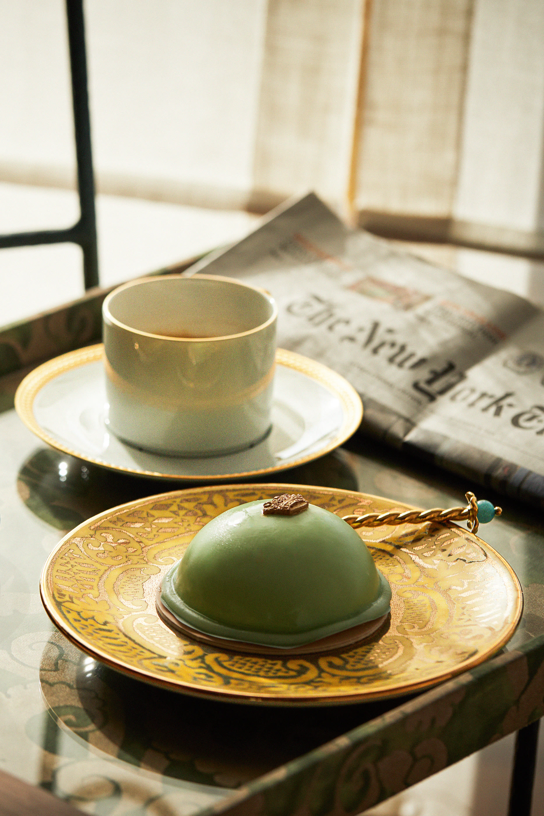 طقم أطباق حلوى فورتوني أورسيني، 4 قطع