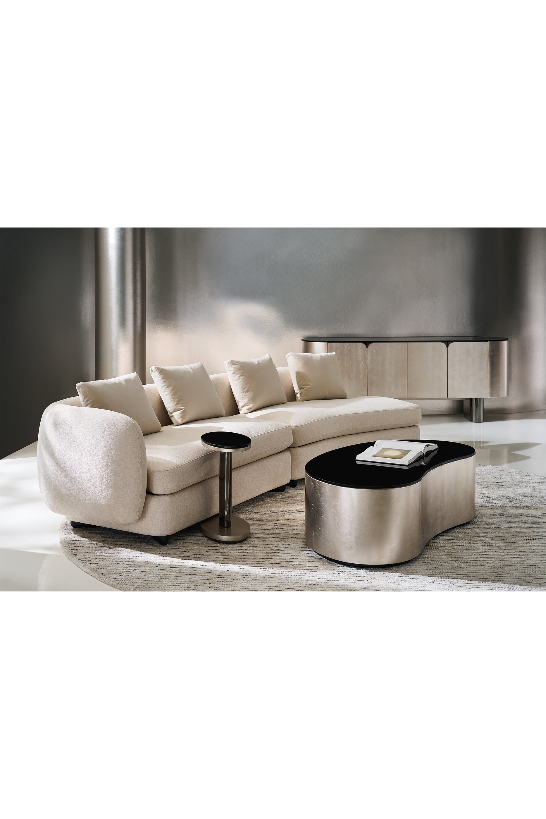 طاولة جانبية فريتزا مجمعة