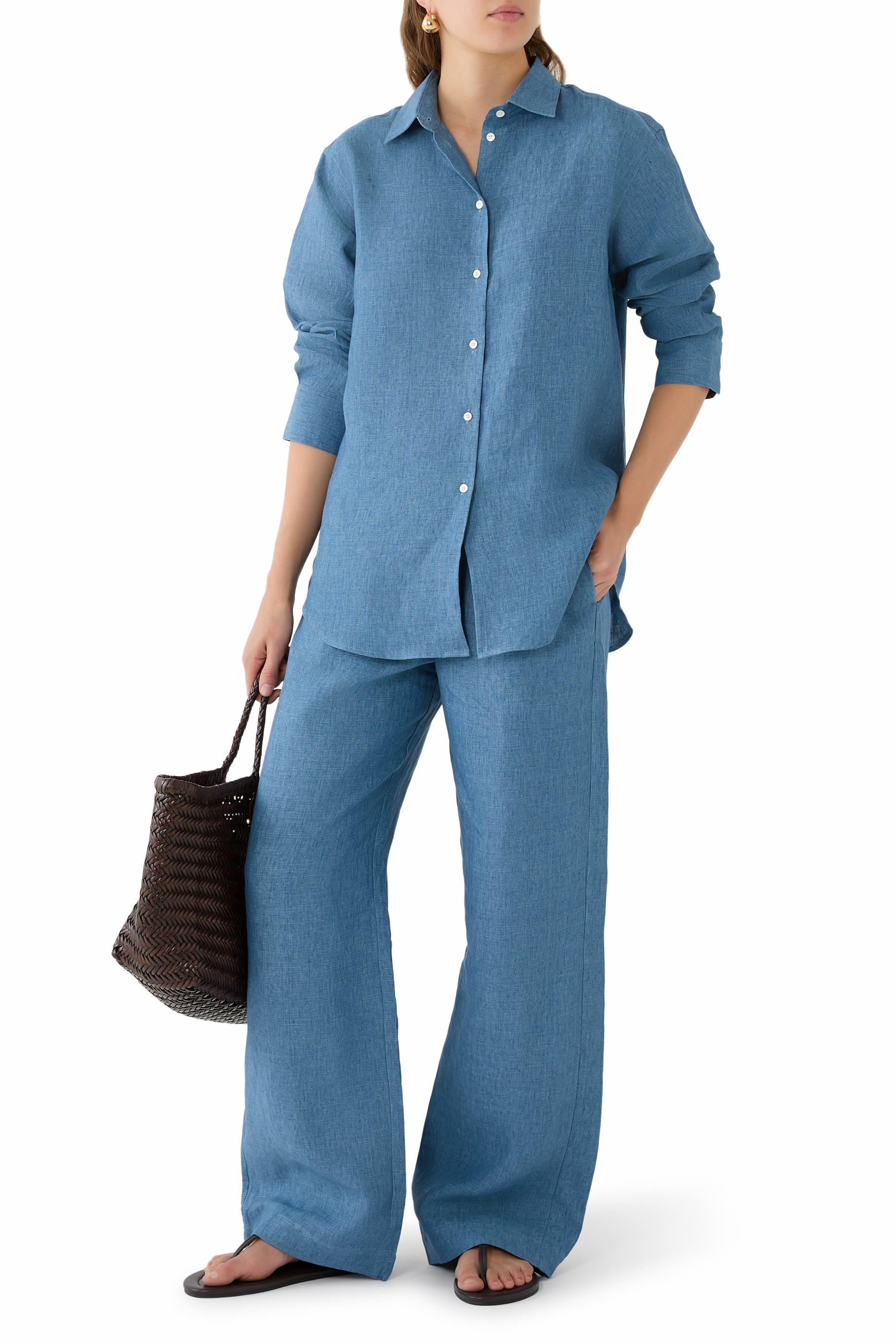 قميص كلاسيك شمبراي