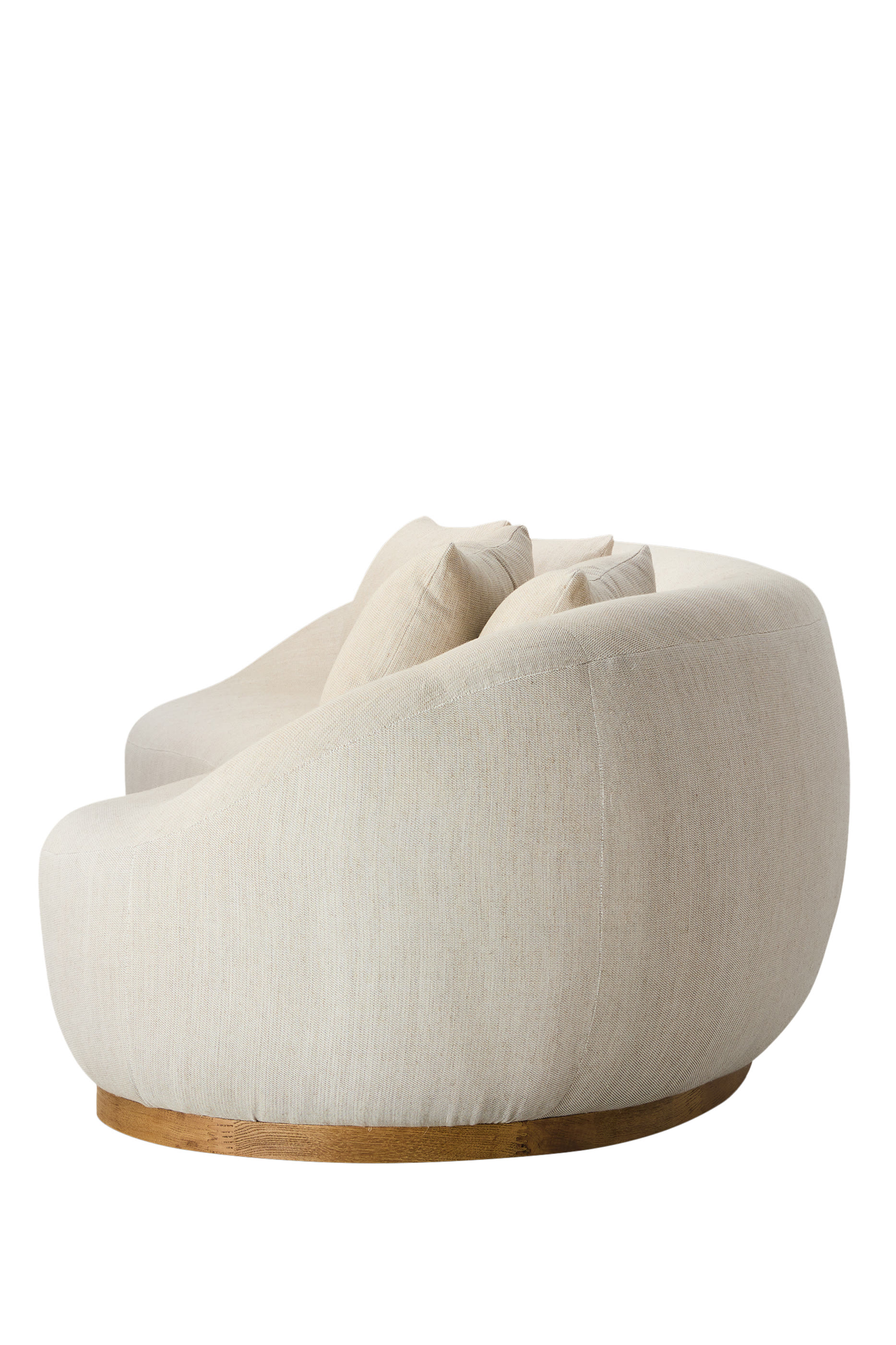 كنبة مراكش بتصميم منحني