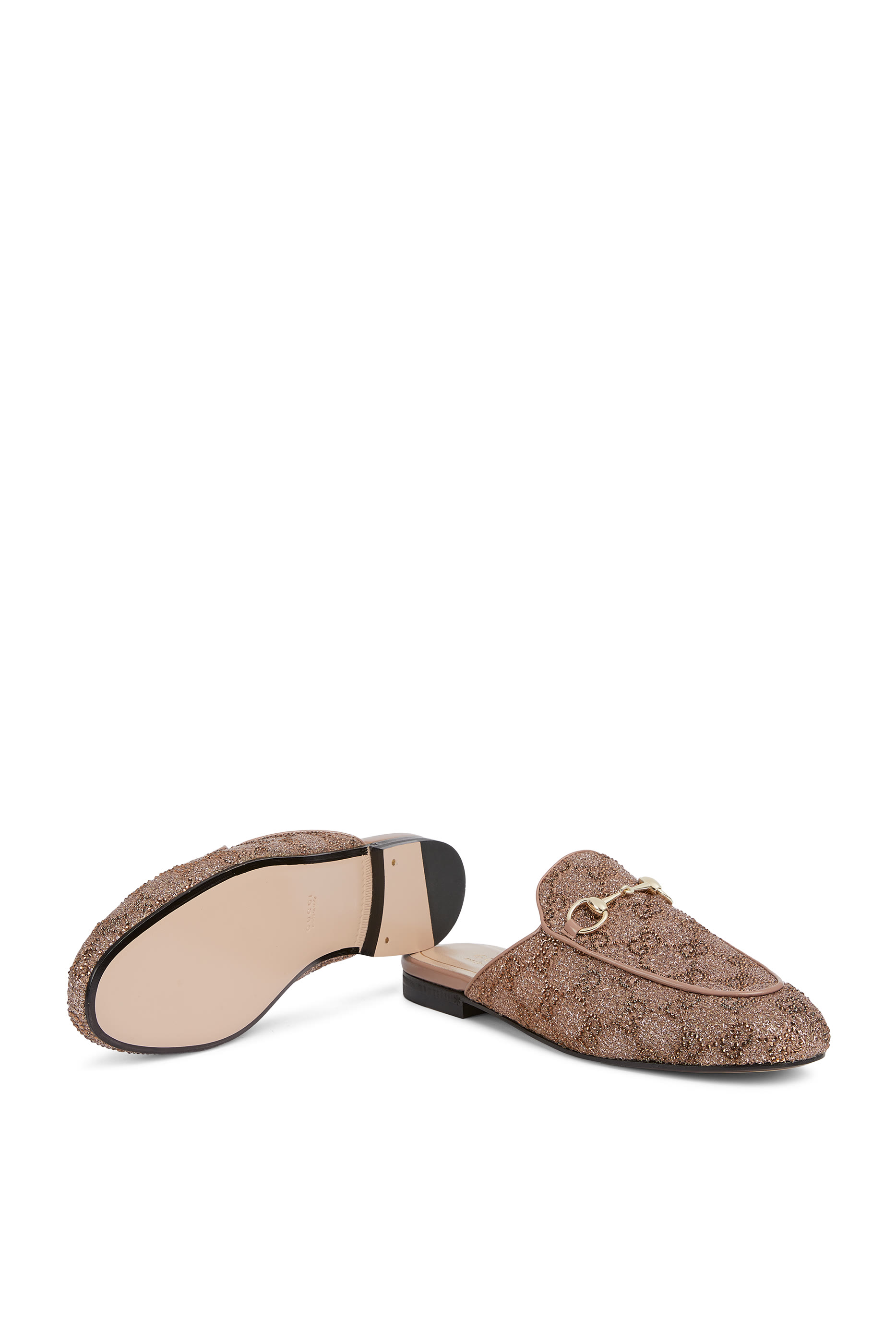 حذاء خفيف برينستاون بحلية لجام حصان وكريستال