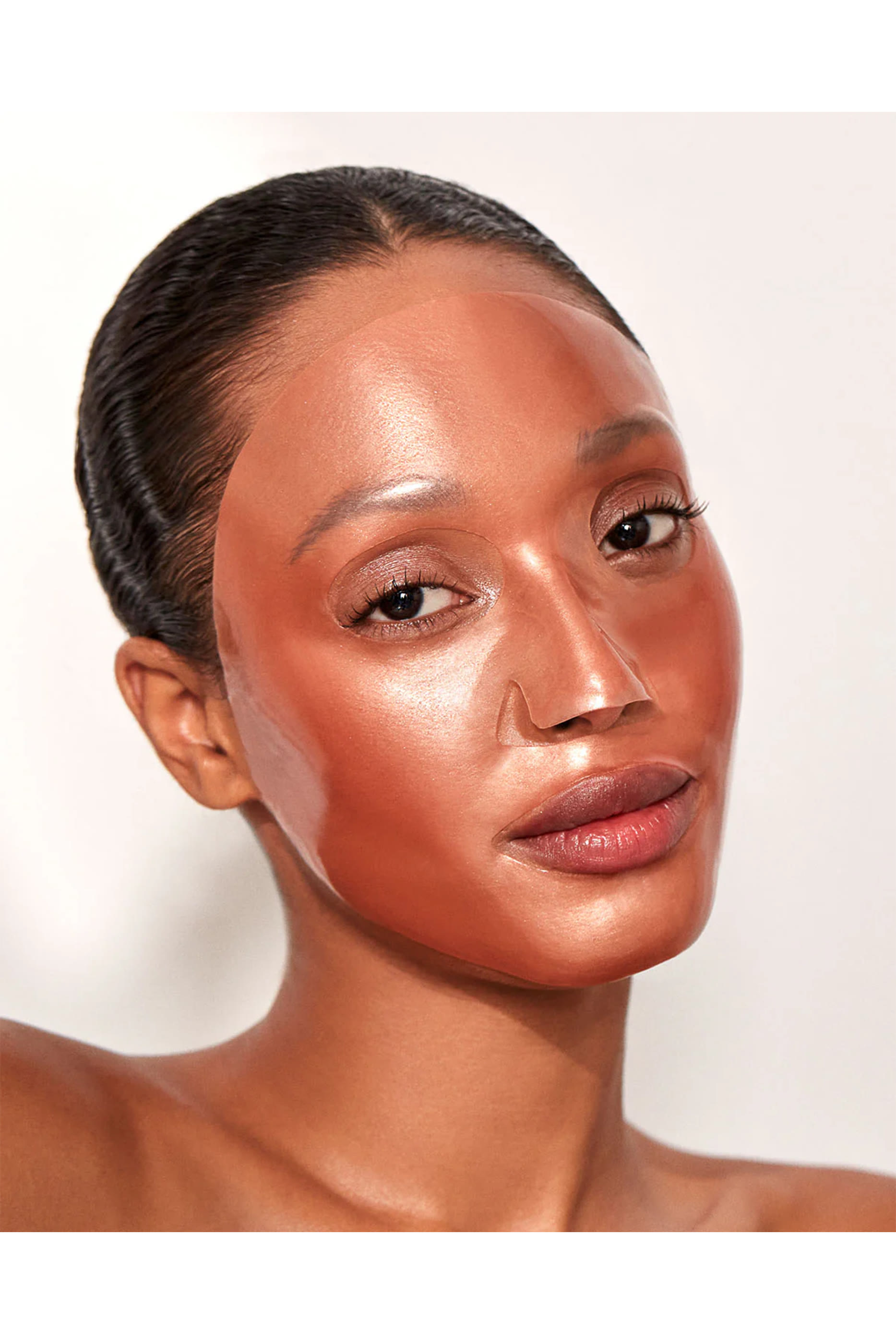 قناع الوجه بالذهب الوردي، 5 أقنعة