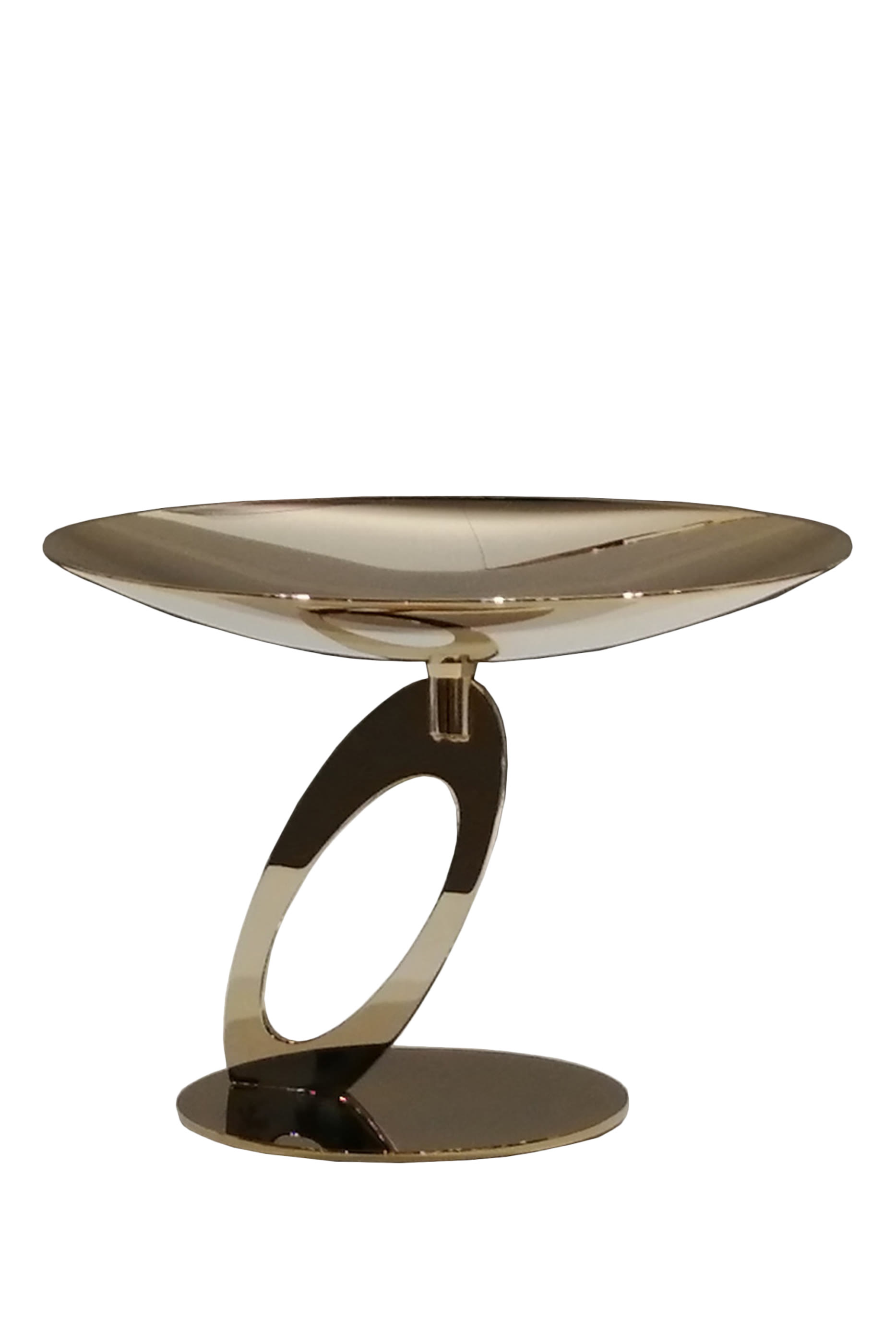 حامل دوار ستانلس ستيل بصحن