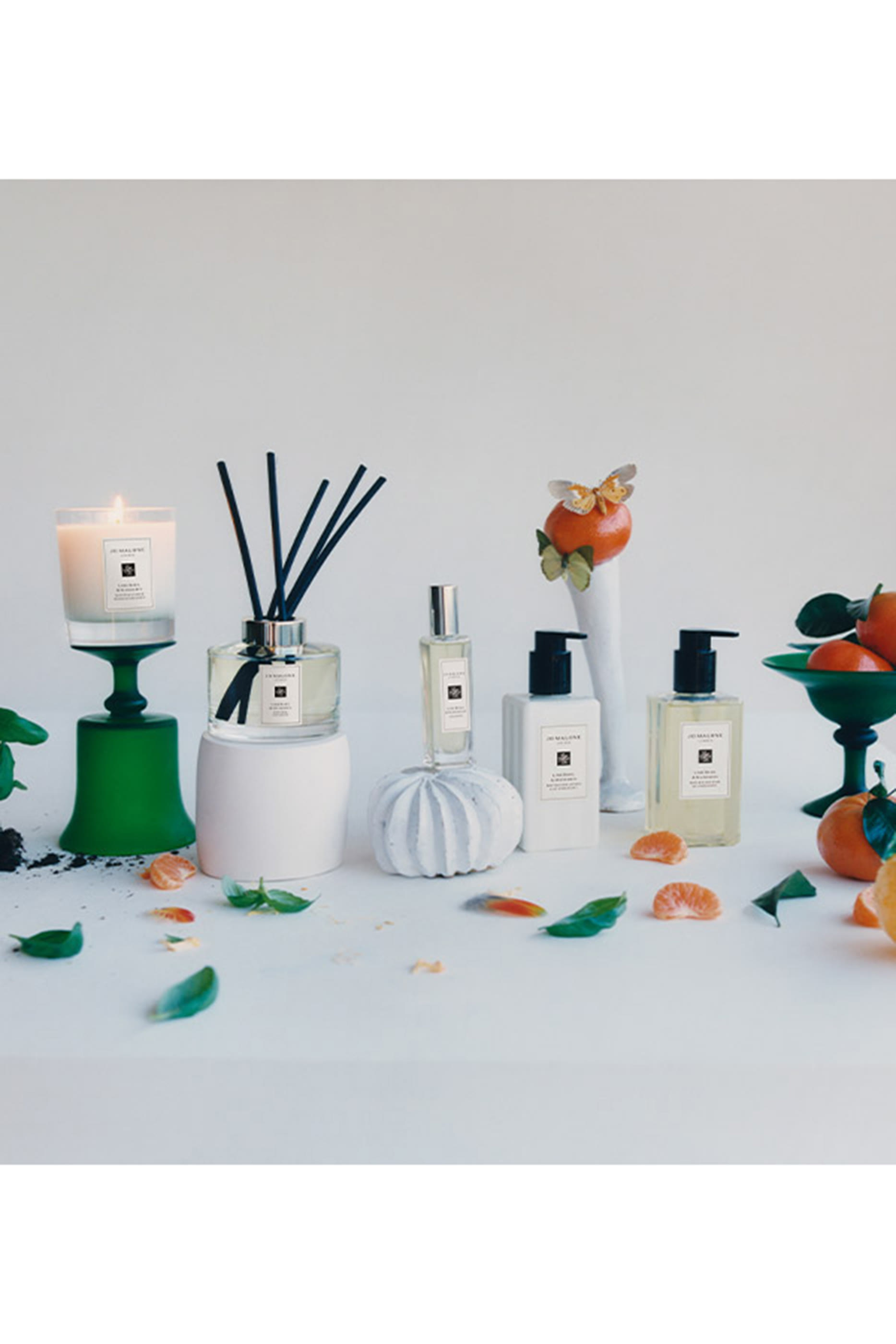 شمعة للمنزل بعطر لايم بيسل اند ماندارين