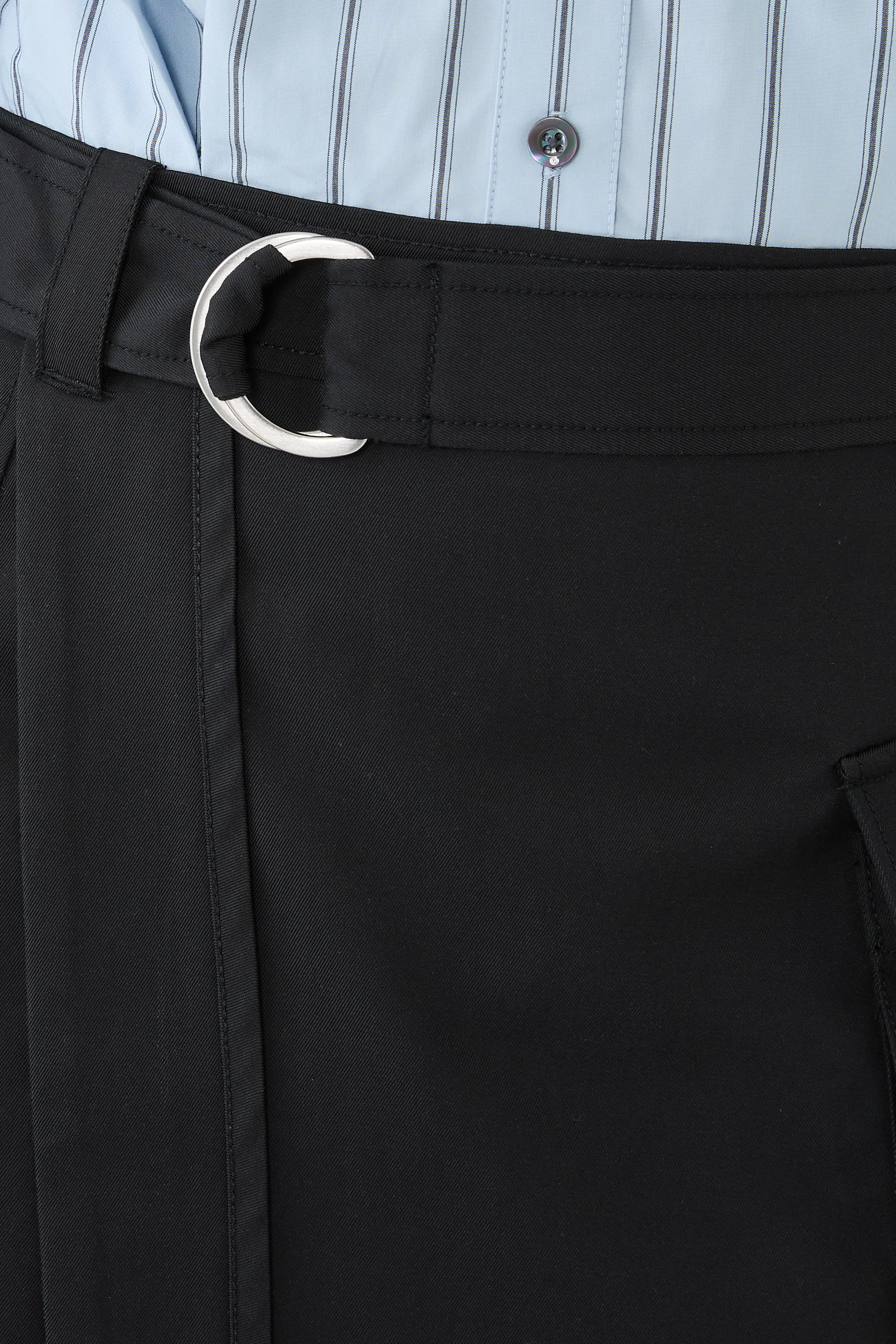 فستان بنمط قميص عملي خامات متنوعة