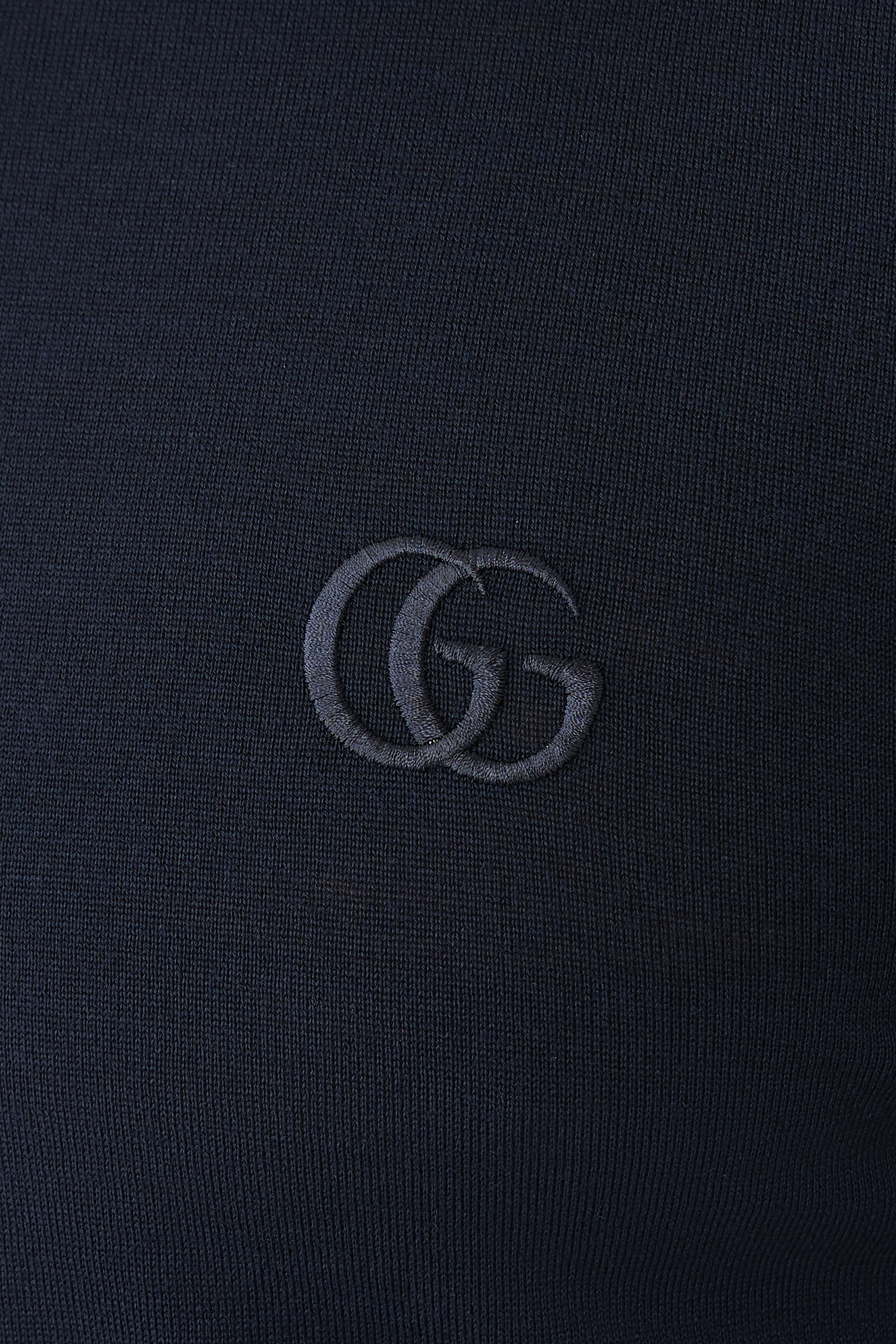 كنزة مطرزة نسيج صوف