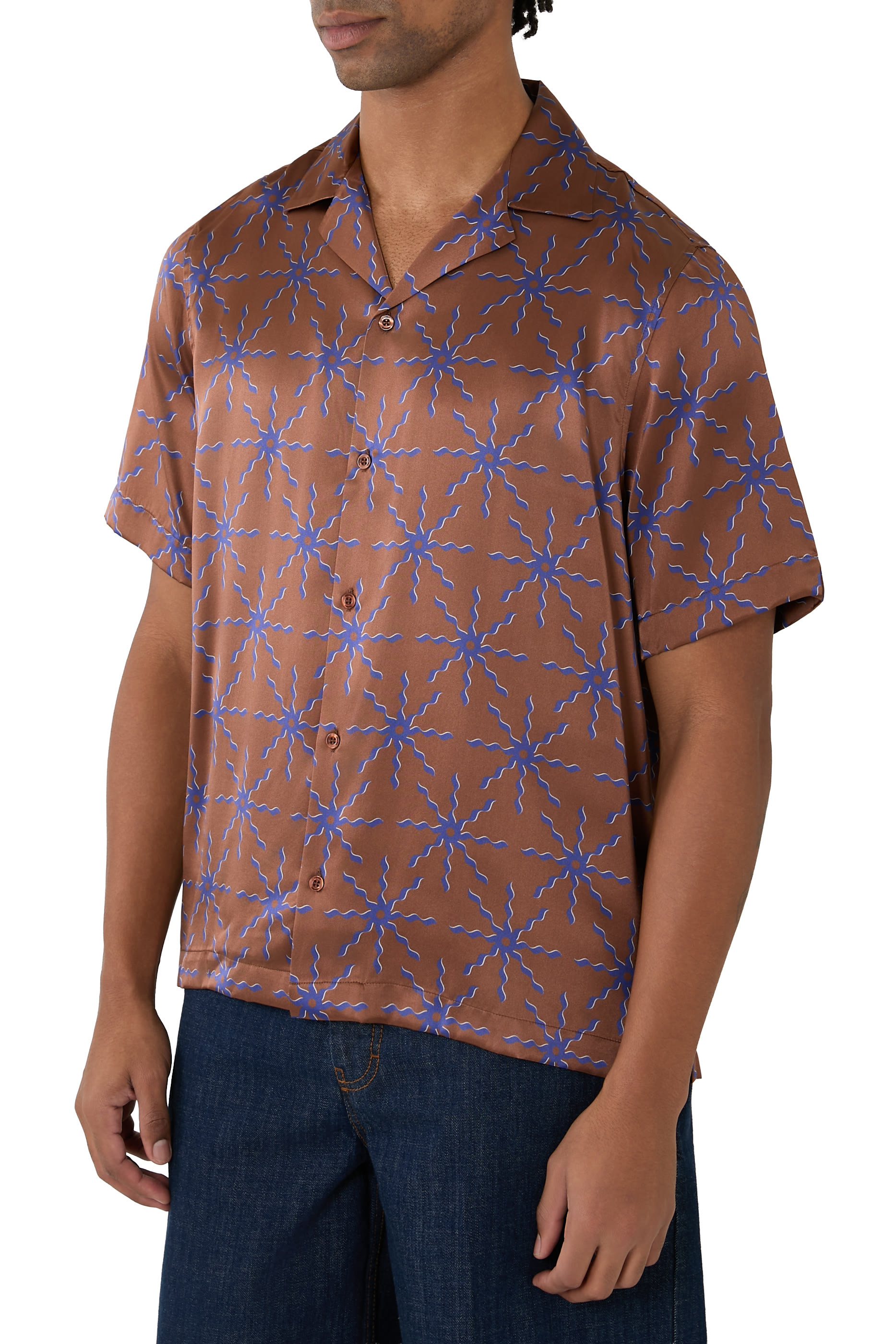 قميص روبيرتو حرير