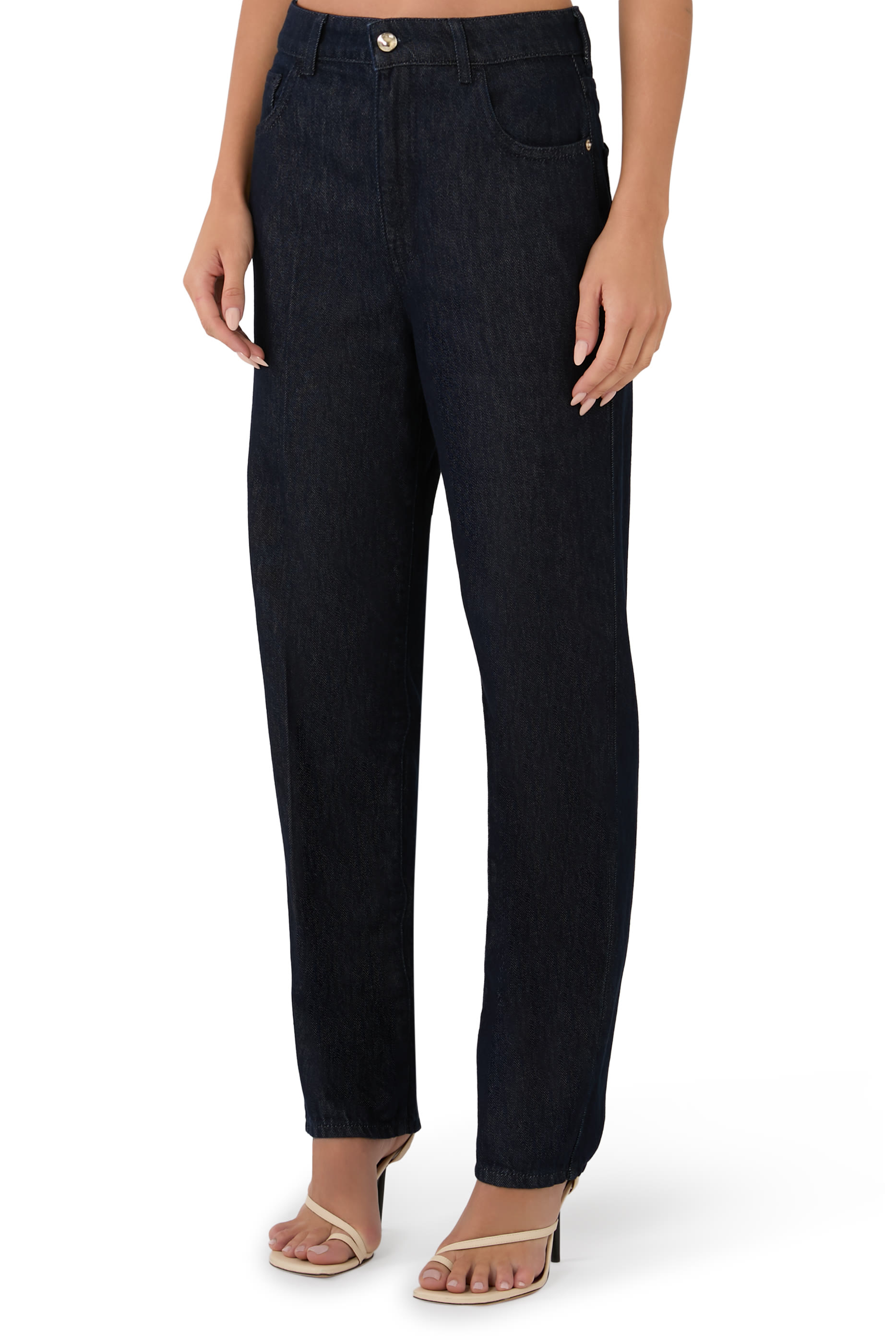 J3H Regular-Fit Lyocell Blend Denim Jeans