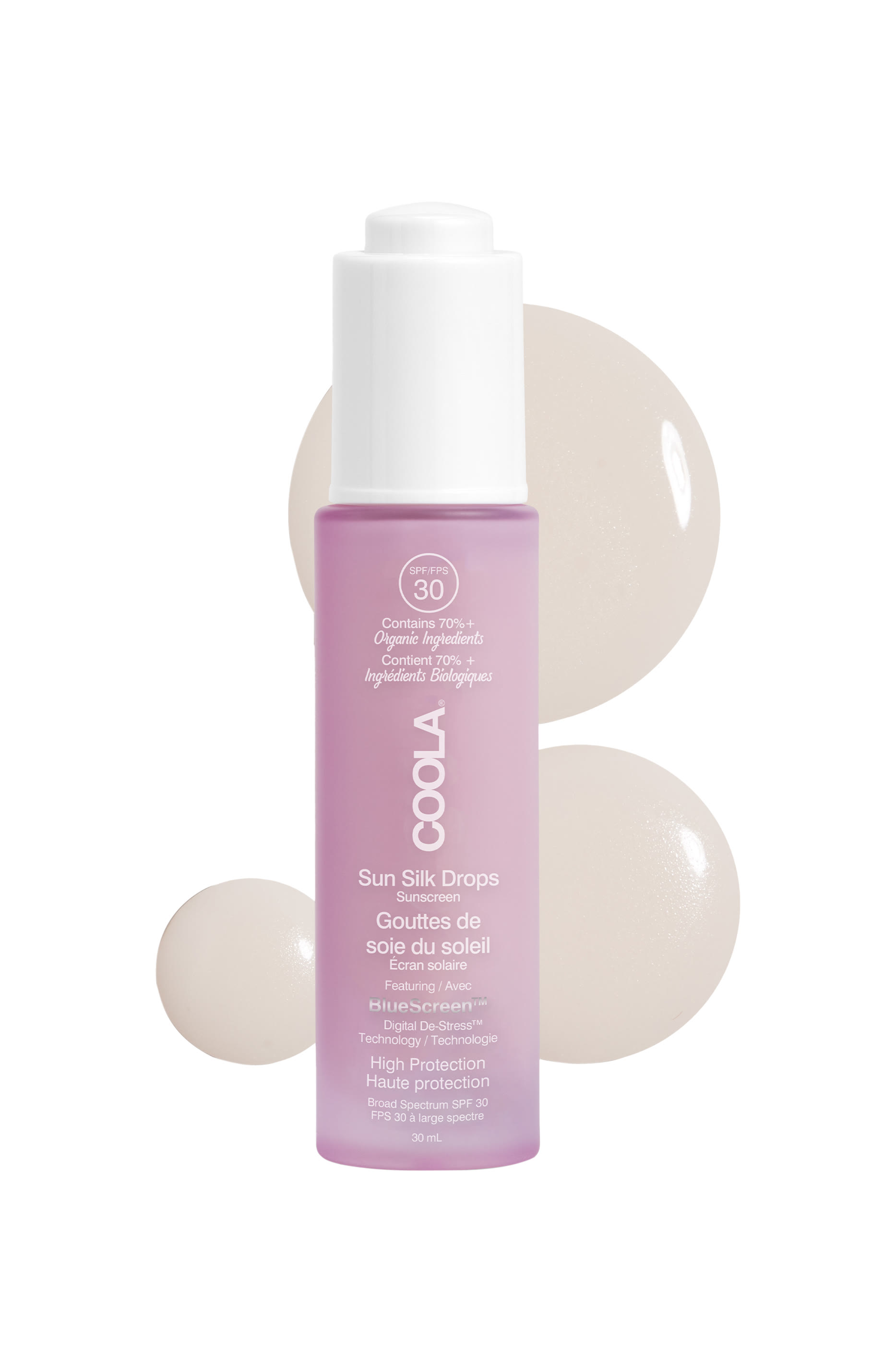 قطرات سن سيلك 360&deg; عضوية لحماية ممتدة المفعول من الشمس SPF30