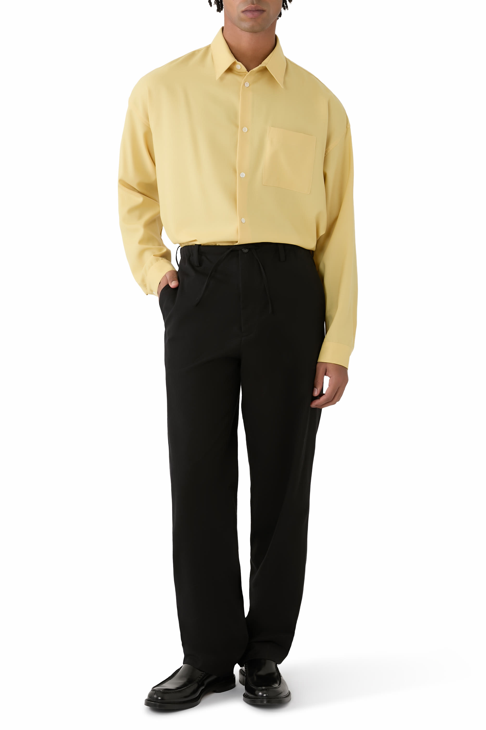 قميص صوف خفيف الوزن