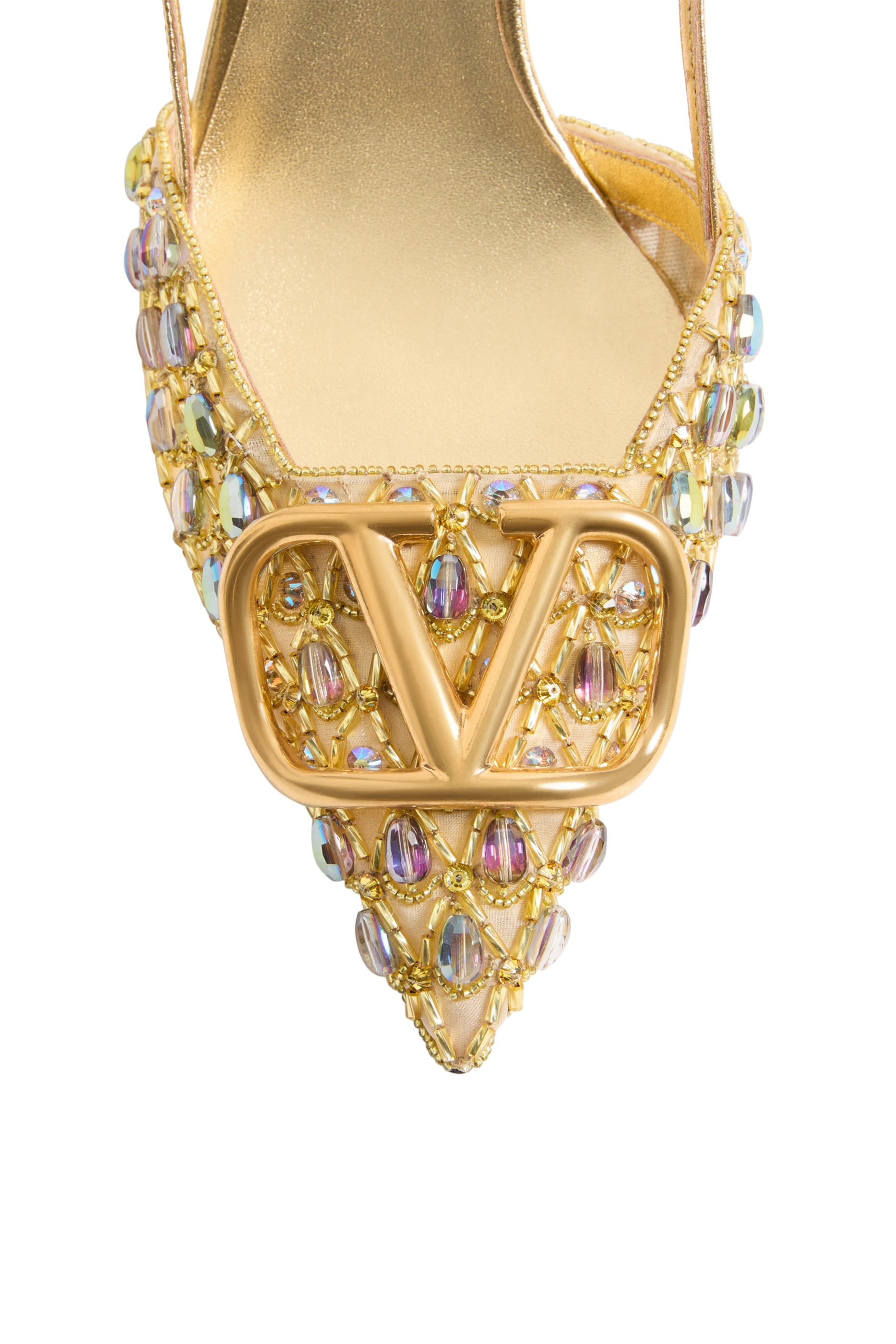 حذاء بسير خلفي 80 مزين بشعار الماركة