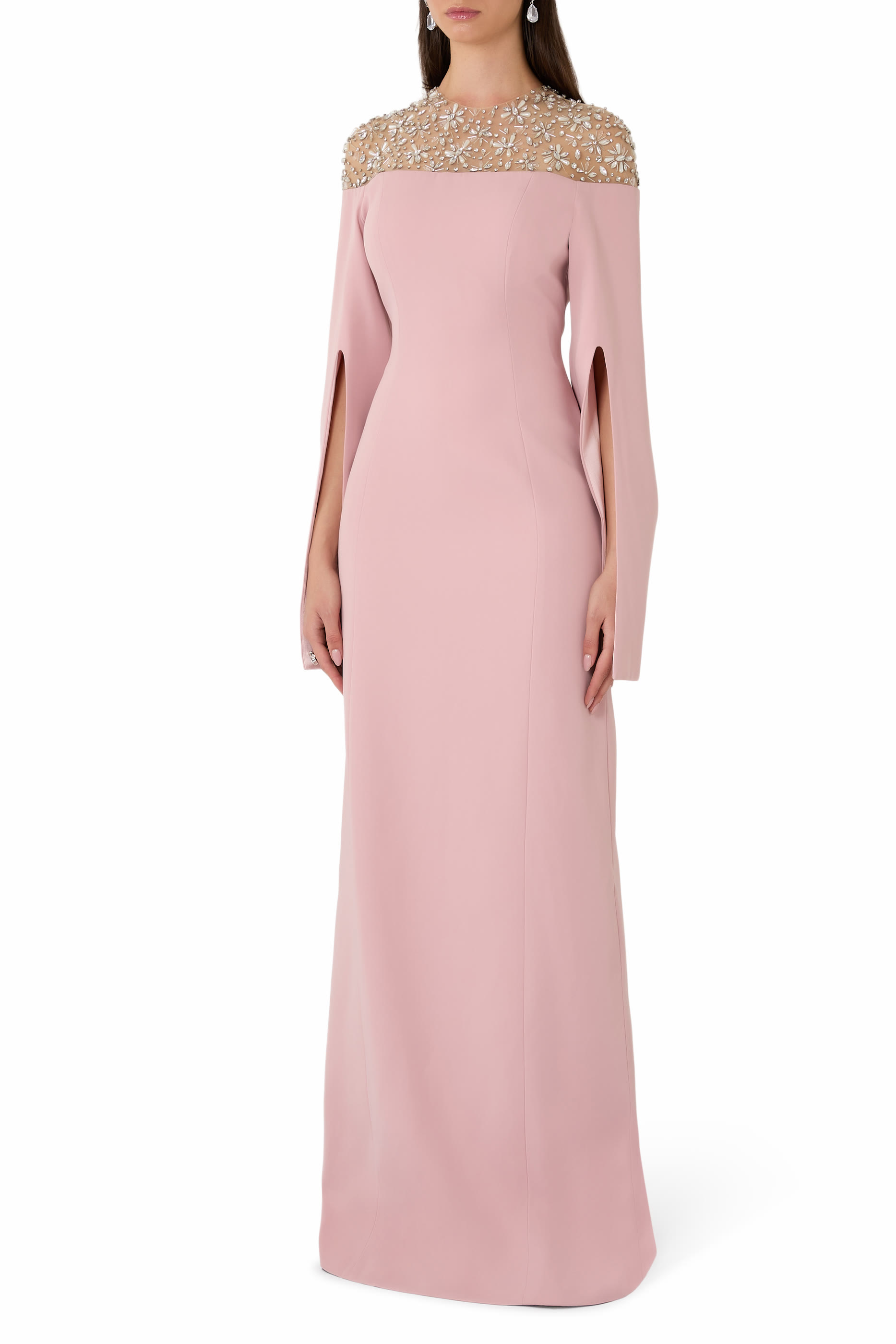 فستان كاليبسو مطرز طويل