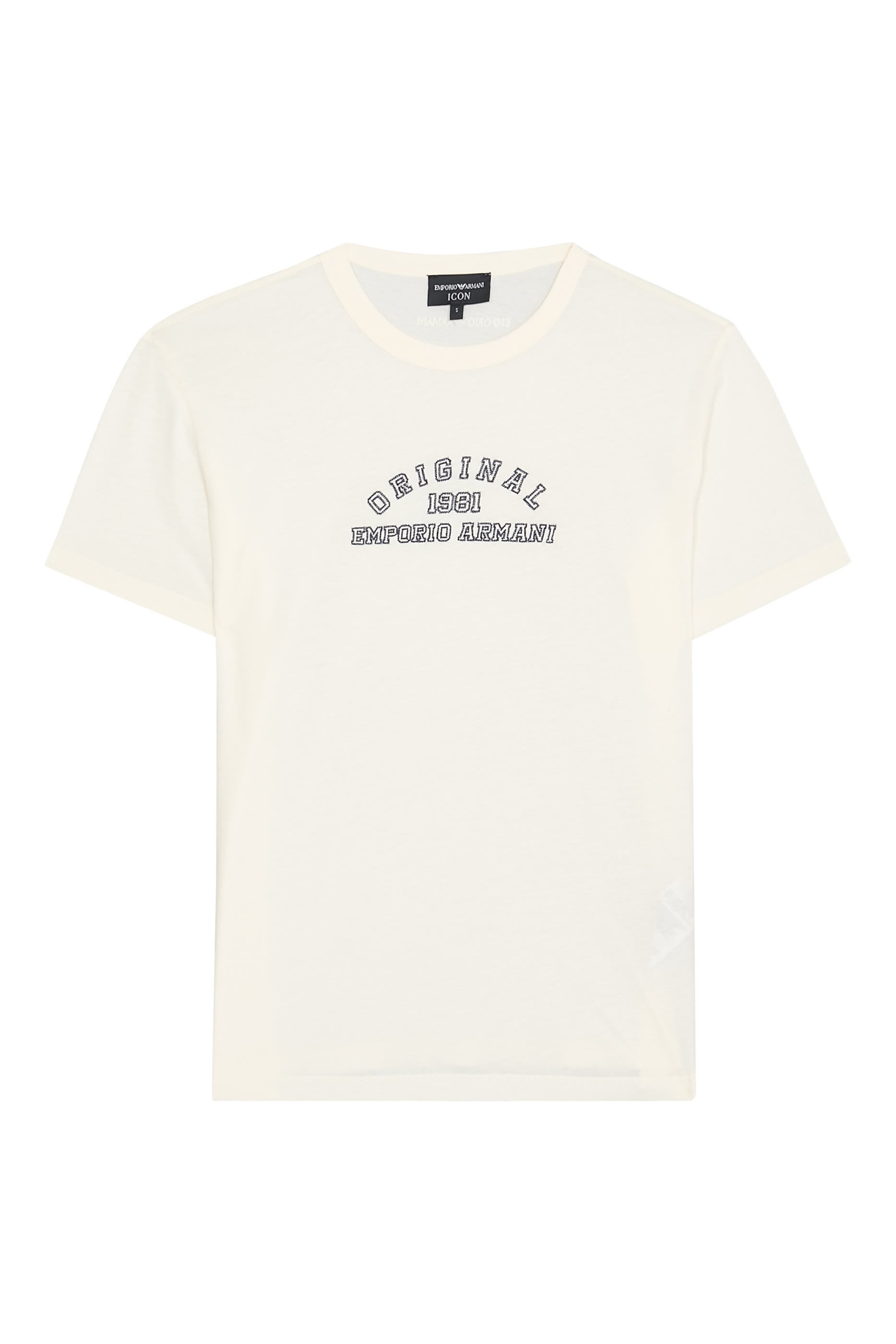 تيشيرت مزين بشعار الماركة جرسيه سوبيما 